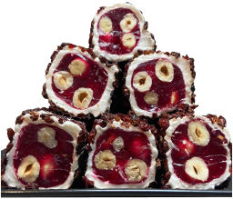 Рахат-Лукум В БАРБАРИСЕ Фундук/Гранат Сарма вес 2 кг (Восточный букет)