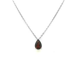 Колье из серебра гранат, Ю-50010р