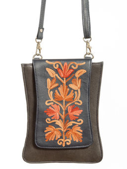 Сумка натуральная кожа через плечо №1115/51