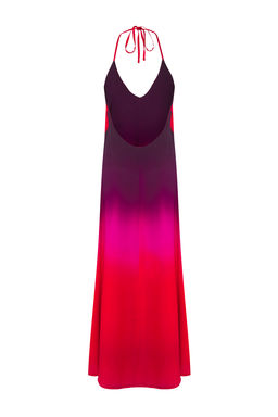 TRENDYOLMILLA Siyah Maxi Dokuma S?rt Dekolteli Plaj Elbisesi TBESS24EL00022 фото 21