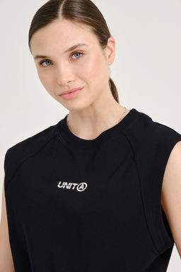 Майка трикотажная Черный