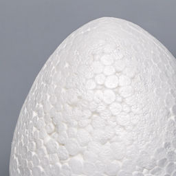 Яйцо из пенопласта - заготовка, для поделок и творчества, 15 см