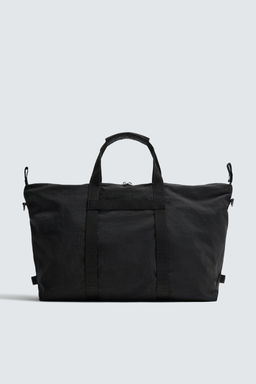 BOLSO DE VIAJE T?CNICO / Negro - Zara фото 4