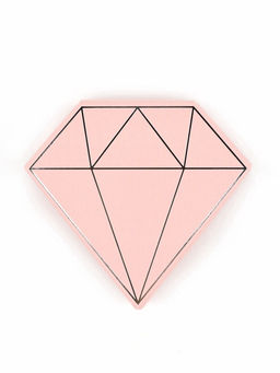 Цена за 5 шт. Коробка подарочная под бижутерию «Розовая, тиснение», 10×9×3.5 см