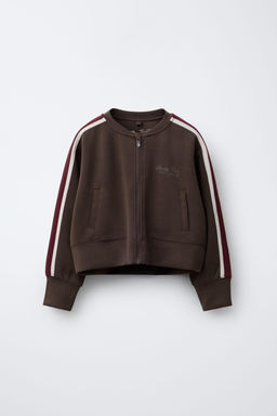 MODAL JACKET WITH STRIPES