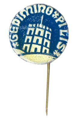 Значок Вильнюс  Башня Гедемина