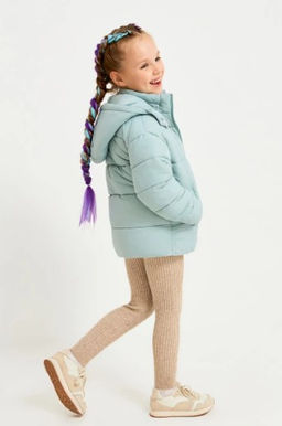 20224450051, Рейтузы детские для девочек Lia бежевый Acoola  фото 3