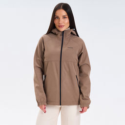 RODOS Ветровка softshell женская демисезон М-312 Какао
