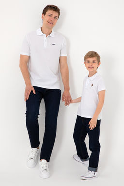 Erkek _ocuk Beyaz Basic Ti__rt Sepette S_rpriz _ndirim - U.s. polo assn фото 6