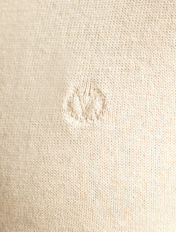 Джемпер-поло из хлопка с нейлоном - Vilatte фото 3