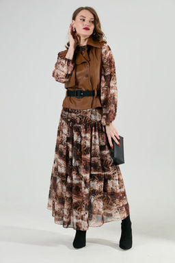 Жилет NIKVA н1026-1 шоколад