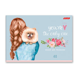 Светоч 40АЛСК4_5_3_9 Альбом для рисования, блестки, 100 г/м2 A4 29 х 20.5 см 40 л. 5 шт. на скобе 000230 Девичьи грёзы  фото 4