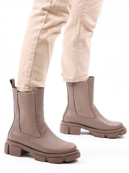 Челси EDART 334.21074 nut. cocoa flotter/мех - Ed'art фото 9