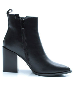 01-PCG267-1 BLACK Ботинки демисезонные женские (натуральная кожа, байка) - Фабричный китай фото 9