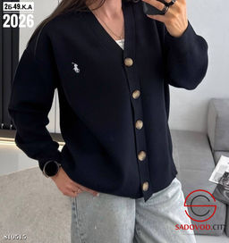 Кардиган женский на пуговицах