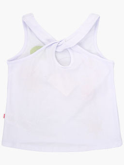 Комплект для девочки с шортами UD 3442/2936 бел/джинс - Mini maxi фото 8