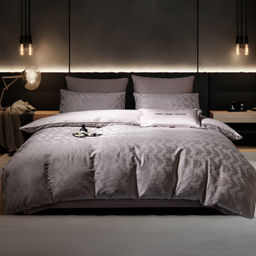 Комплект постельного белья Сатин-Жаккард Тессоро MT002 Евро 4 Наволочки