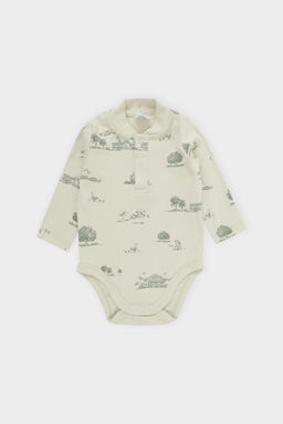 Crockid _ К 6527/сельский пейзаж на фисташковом муссе полукомбинезон яс