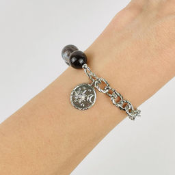 Браслет из ботсванского Агата 17,5 см +