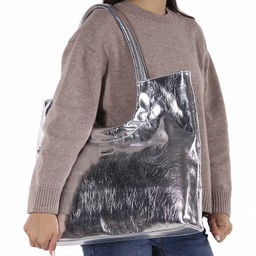 Сумка 51105 silver Velina Fabbiana-Safenta