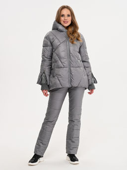 КУРТКА М-544 СЕРЫЙ - А+б коллекция фото 2