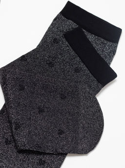 Цена за 2 пары. Носки фантазийные CONTE FANTASY Сияющие носки с объемными рисунками Hearts