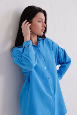 Рубашка удлинённая свободного силуэта - Martichelli фото 16