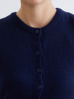 Bisiklet Yaka Kad?n Triko Yelek