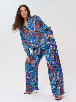 Рубашка женская 12421-33045 multicolor - Eleganzza фото 3