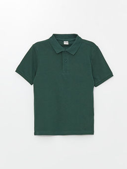 Polo Yaka K?sa Kollu Basic Erkek ?ocuk Ti??rt