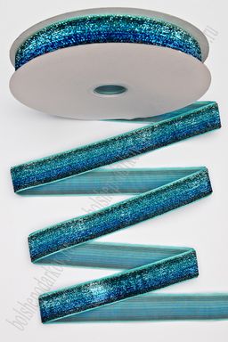 Лента с люрексом 2,5 см*20 ярд (SF-7317) мультиколор №36