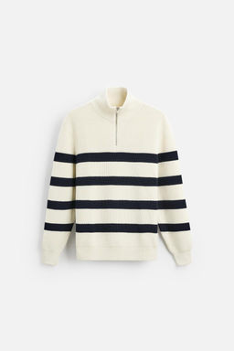 ZIP HIGH NECK SWEATER - Zara фото 6
