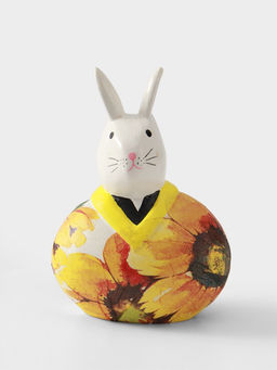 Сувенир Кролик в халате, 10?6?12 см, дерево