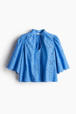 Blusa con bordado ingl?s - H&m фото 2