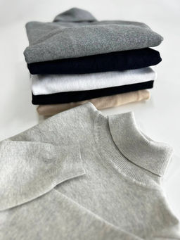 Джемпер (водолазка) 33-12240 бежевый