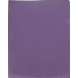 Набор папок уголков, А4, 200 мкм, 4 штуки, Calligrata TOP Mistral, цвет металлик микс, тиснение под кожу, непрозрачные  фото 2