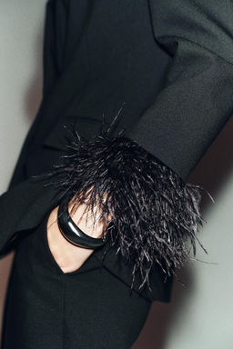 FEATHER BLAZER - Zara фото 5