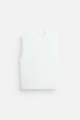 RELAXED FIT TANK T-SHIRT - Zara фото 6