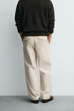 SOFT PLEATED TROUSERS - Zara фото 3