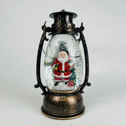 Новогодний декор Лампа стекло 24 см в ассортименте (арт. K-4) - Ип лебедев о.ю фото 2