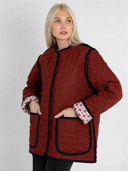 Жакет женский лен 100%, хлопок 100%, льняной утеплитель 100%