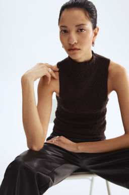 Top con cuello perkins - H&m фото 3
