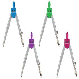 Циркуль ErichKrause "School" 120мм., в пласт. футляре (31526)