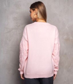 Джемпер #КТ818 (6), розовый