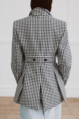 BLAZER ASIM?TRICA ZW COLLECTION / Negro / Blanco - Zara фото 3