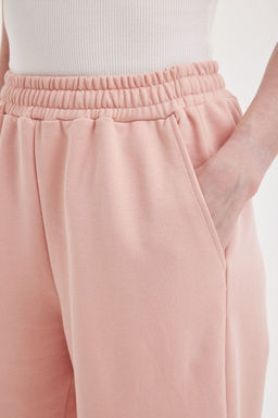 Джоггеры из 100% хлопка "Персик" женские