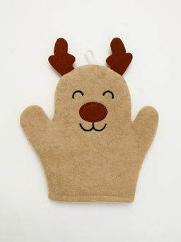 Подарочный набор новогодний Олень, гель для душа 2 шт х150 мл, мочалка, URAL LAB