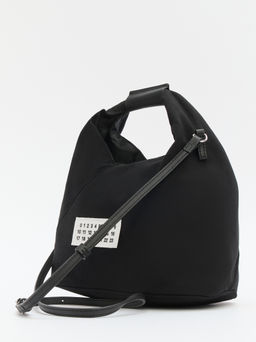 Женская сумка с ручками MM6 MAISON MARGIELA Артикул 4122788, черный  фото 3