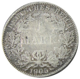 1 марка 1905 года A Германия