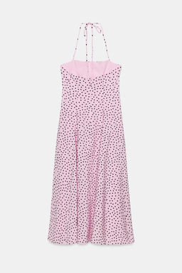 VESTIDO MIDI LUNARES / Rosa - Zara фото 3